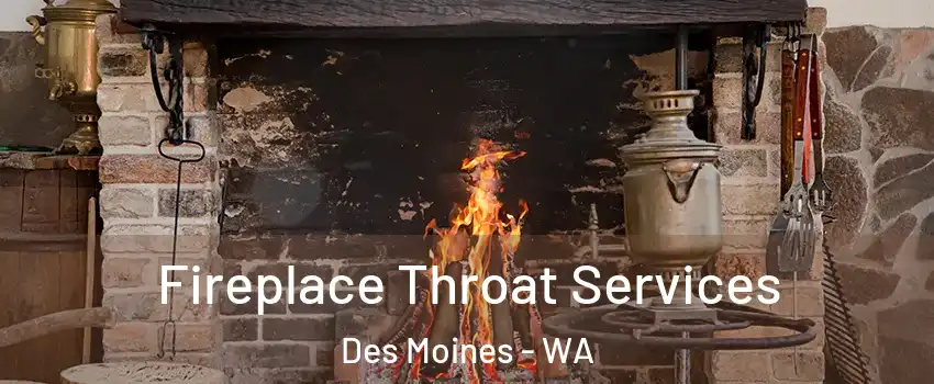  Fireplace Throat Services Des Moines - WA