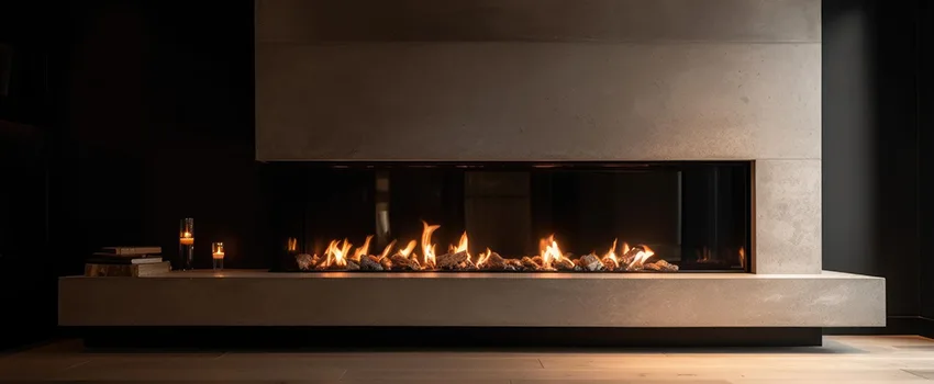 Gas Fireplace Ember Bed Design Services in Des Moines, Washington