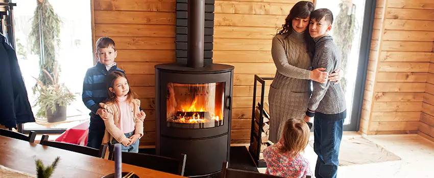 Morso Cast Iron Fireplace Insert Installation in Des Moines, Washington