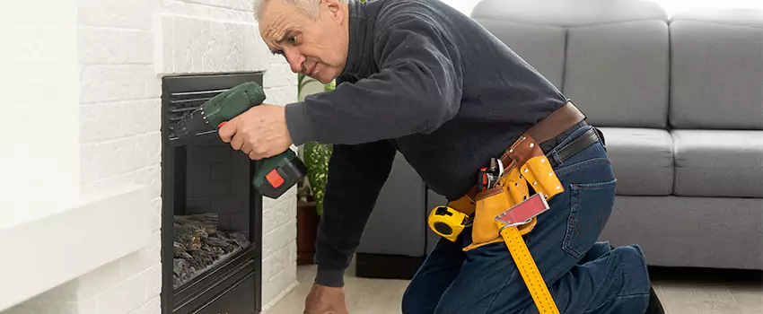 New Indoor Fireplace Installation in Des Moines, Washington
