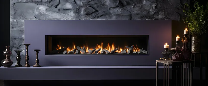 Ember Bed for Ventless Gas Fireplace in Des Moines, WA