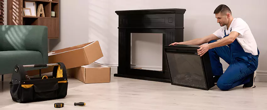 Old Rusted Metal Fireplace Repair And Replacement in Des Moines, WA